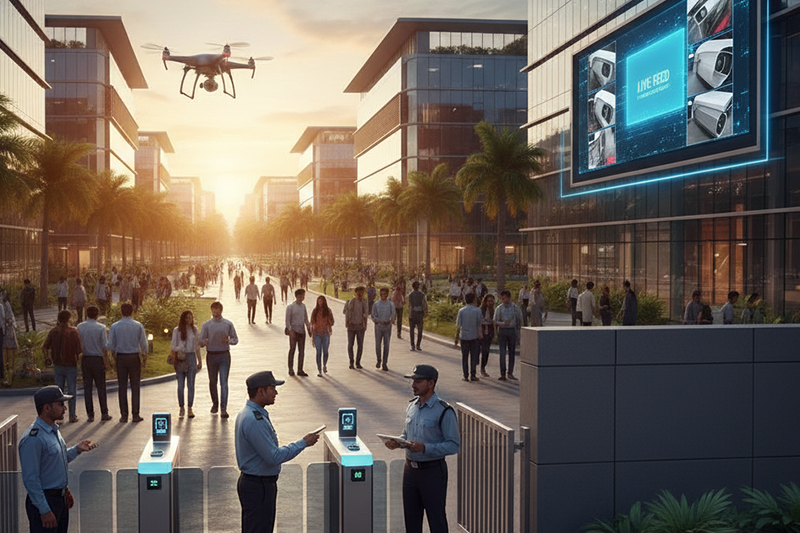 Physical Security Solutions for Bangalore’s IT Parks & Tech Campuses