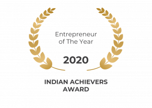 Entrepreneur of the year - Indian Acheiver Award 2020 