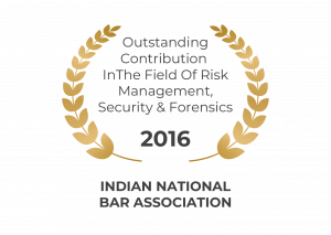 Outstanding Contribution in the Field of Risk Mangement, Security & Forensics - 2016