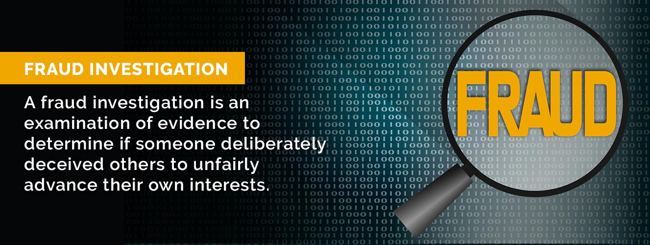 Fraud investigation services