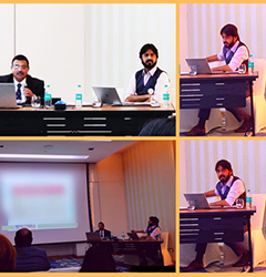 Director, IPR and Brand Protection, Netrika Consulting and Investigation - Mr. Dhruv Maingi's addressing the gathering of World Intellectual Property Forum on "How counterfeiters are excelling with Technology".