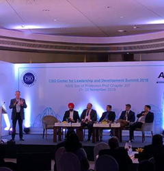 Mr. Sanjay Kaushik was one of the panelists at CSO Center for Leadership and Development Summit 2018, ASIS Soc of Protection Prof Chapter 207. He shared his views on the topic "Integrated Risk Management "
